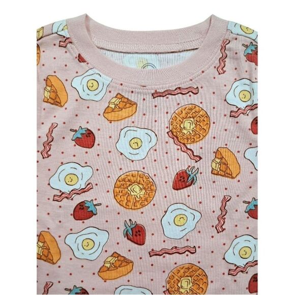 Baby Girl Cotton Long Sleeve Tight Fit Pajamas 2-Piece Set Size 12M - Picture 6 of 6